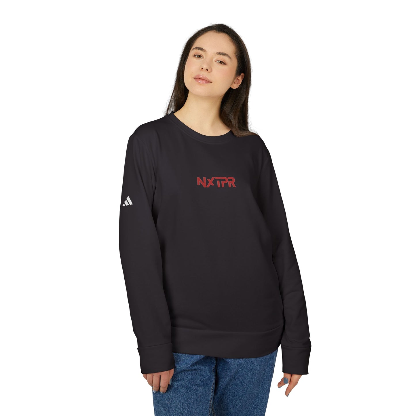 adidas NXTPR Unisex Fleece Crewneck Sweatshirt - Cozy, Stylish Athletic Apparel