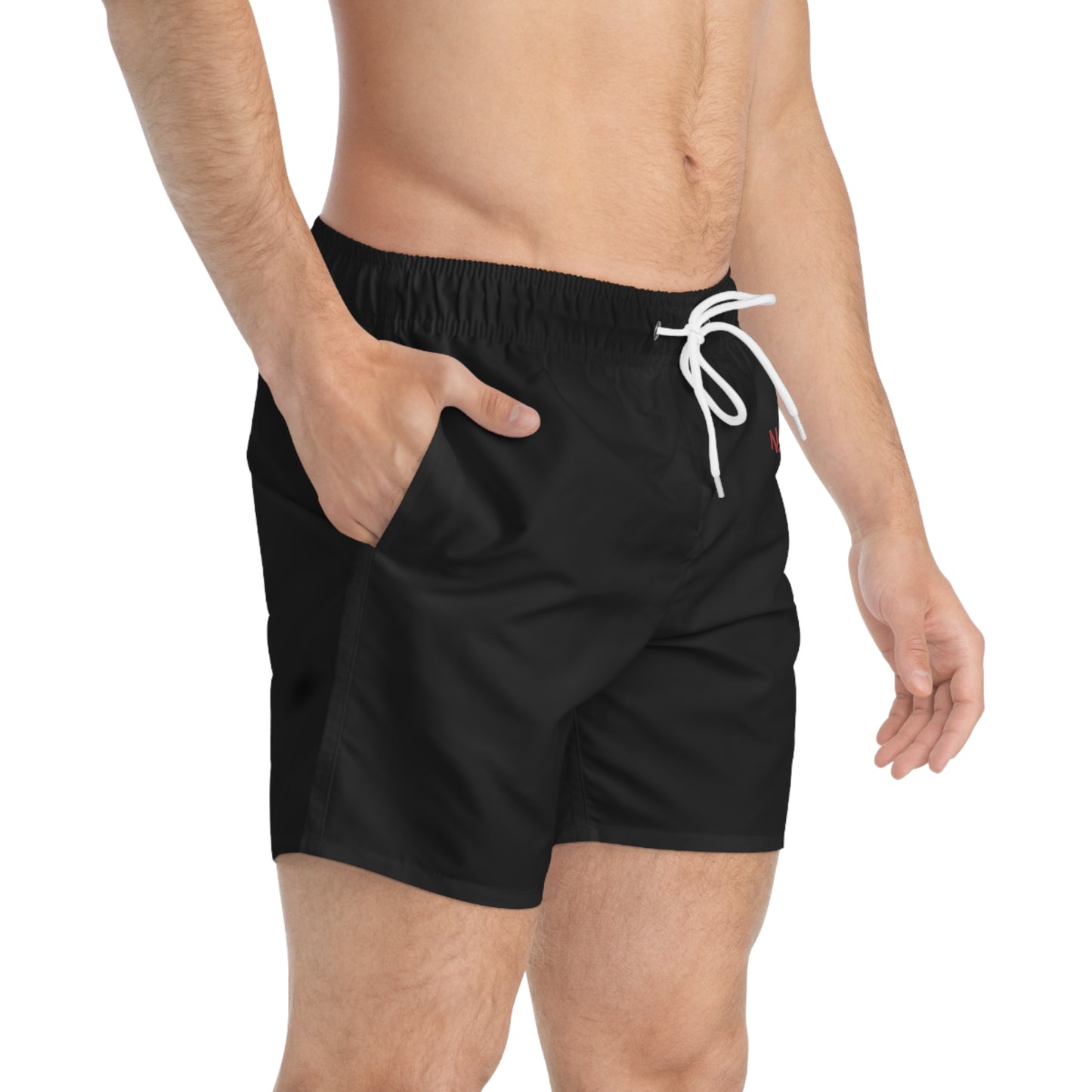 Men's NXTPR Swim Trunks - Stylish Black Swim Shorts for Summer Adventures