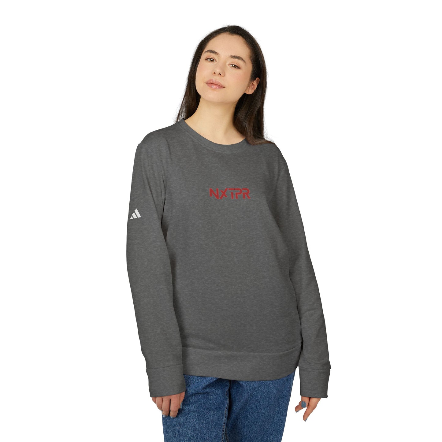 adidas NXTPR Unisex Fleece Crewneck Sweatshirt - Cozy, Stylish Athletic Apparel