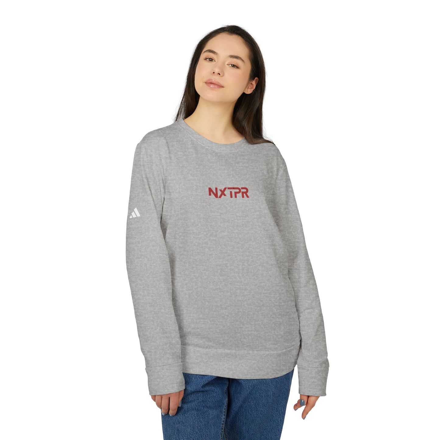 adidas NXTPR Unisex Fleece Crewneck Sweatshirt - Cozy, Stylish Athletic Apparel