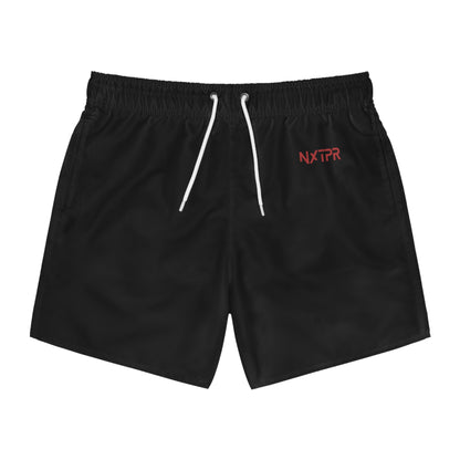 Men's NXTPR Swim Trunks - Stylish Black Swim Shorts for Summer Adventures