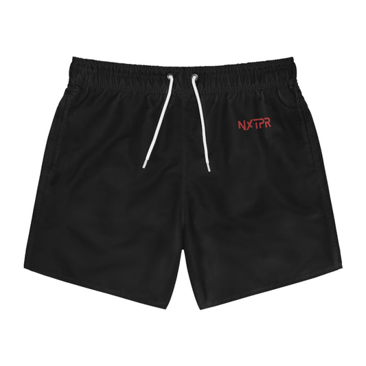 Men's NXTPR Swim Trunks - Stylish Black Swim Shorts for Summer Adventures