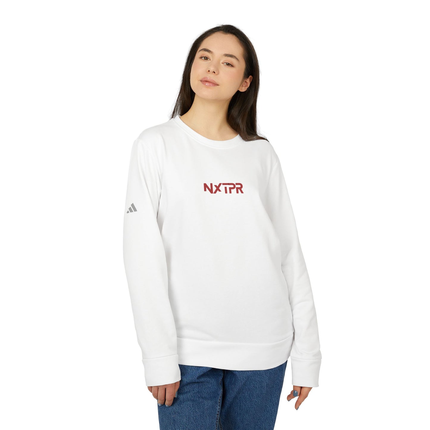 adidas NXTPR Unisex Fleece Crewneck Sweatshirt - Cozy, Stylish Athletic Apparel